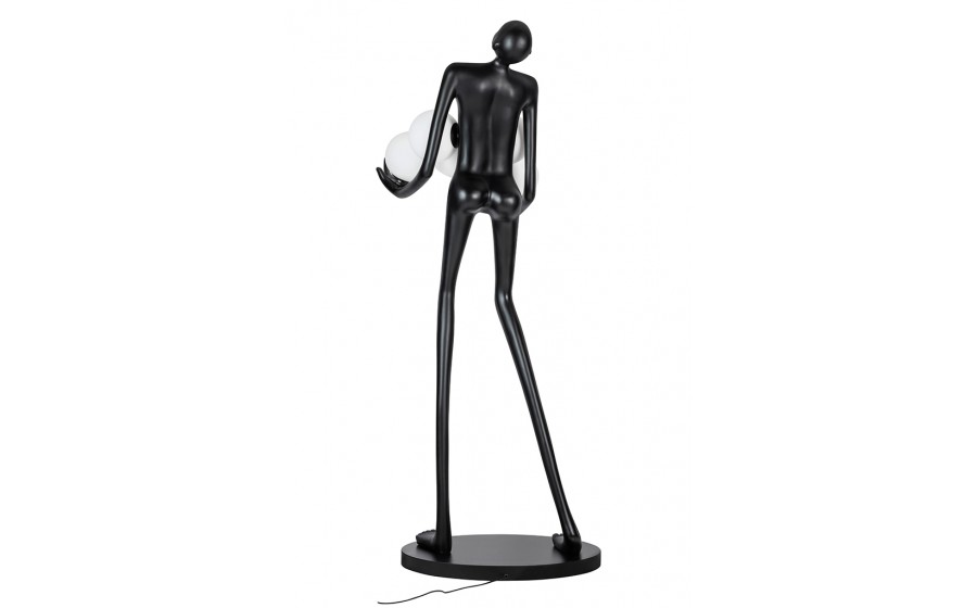 MOOSEE lampa podłogowa HUMAN PREMIUM -  włókno szklane, szkło