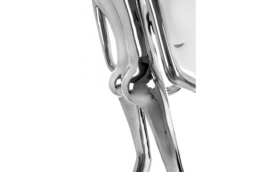 MOOSEE lampa podłogowa HUMAN SILVER  PREMIUM