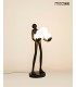 MOOSEE lampa stołowa HUMAN PREMIUM  czarna