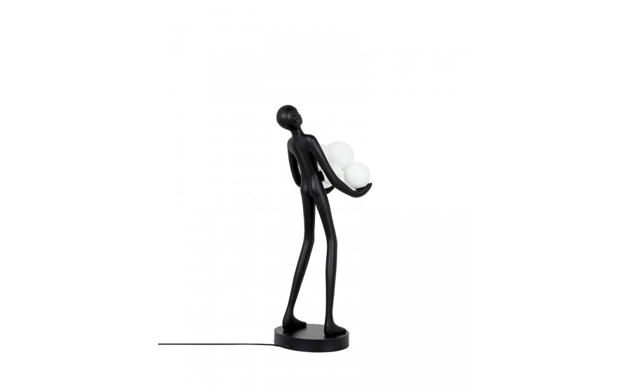 MOOSEE lampa stołowa HUMAN PREMIUM  czarna