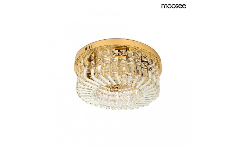 MOOSEE lampa sufitowa / plafon BALUNA 50  złota
