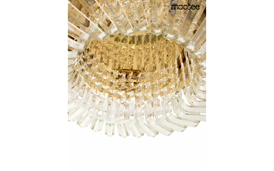 MOOSEE lampa sufitowa / plafon BALUNA 50  złota