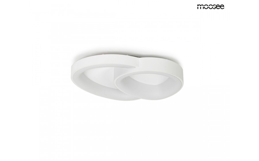 MOOSEE lampa sufitowa / plafon CELLS 2  biała