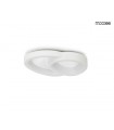MOOSEE lampa sufitowa / plafon CELLS 2  biała
