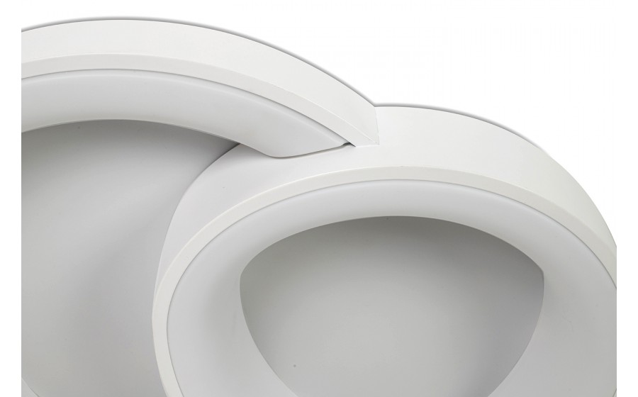 MOOSEE lampa sufitowa / plafon CELLS 2  biała