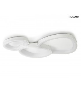 MOOSEE lampa sufitowa / plafon CELLS 3  biała