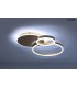 MOOSEE lampa sufitowa / plafon RINGS 3 złota
