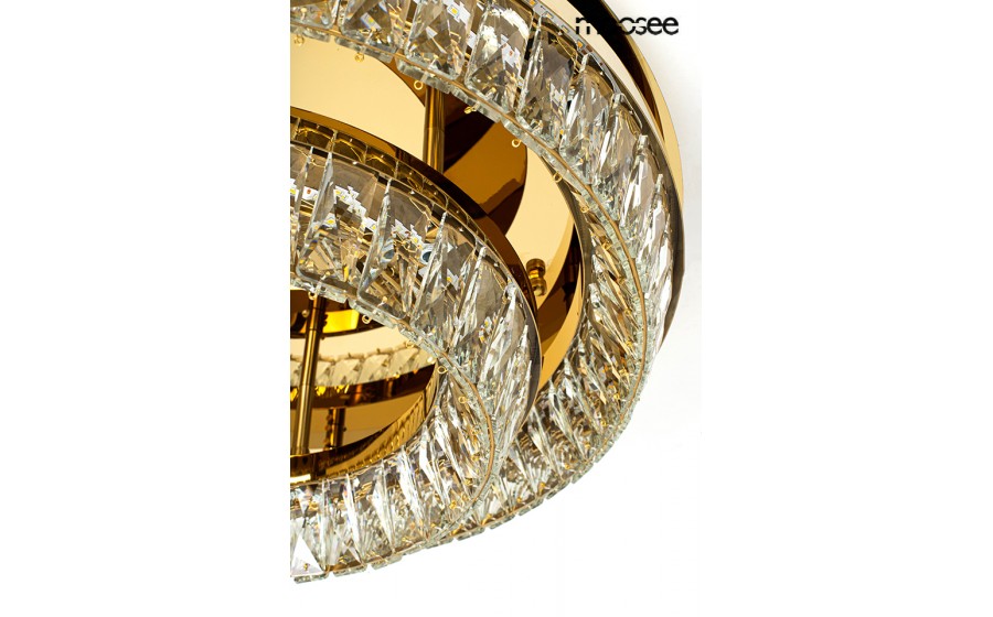 MOOSEE lampa sufitowa / plafon SAVOY 2  złota