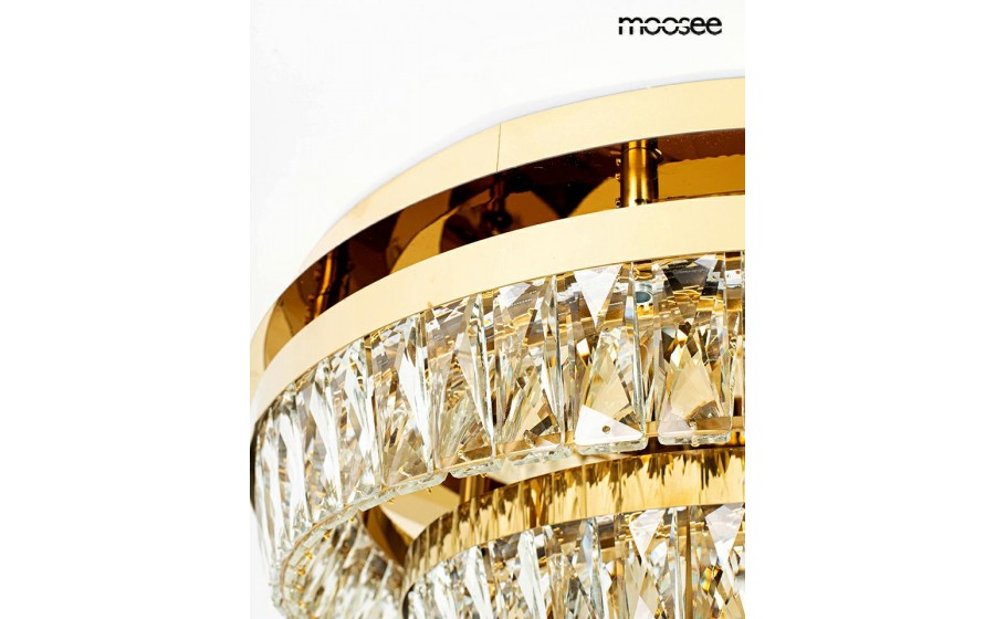 MOOSEE lampa sufitowa / plafon SAVOY 2  złota
