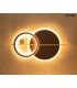 MOOSEE lampa ścienna MOONS złota