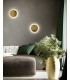 MOOSEE lampa ścienna SHADOW SUN 25 złota