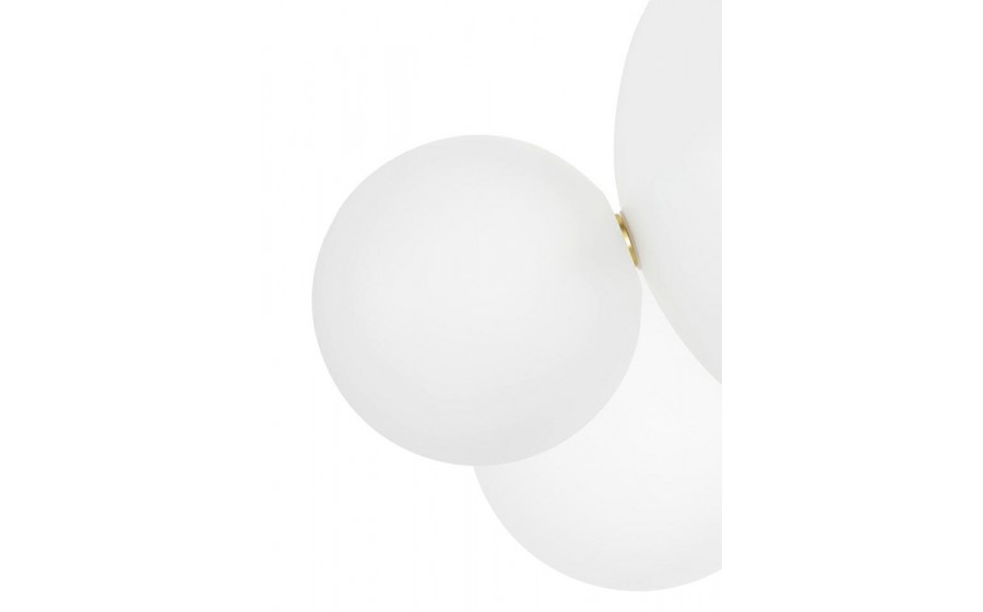 MOOSEE lampa wisząca CAPRI LINE 3 LED złoty, biały