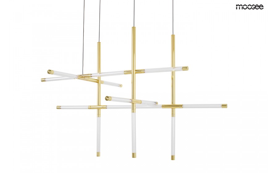 MOOSEE lampa wisząca MIKADO S złota
