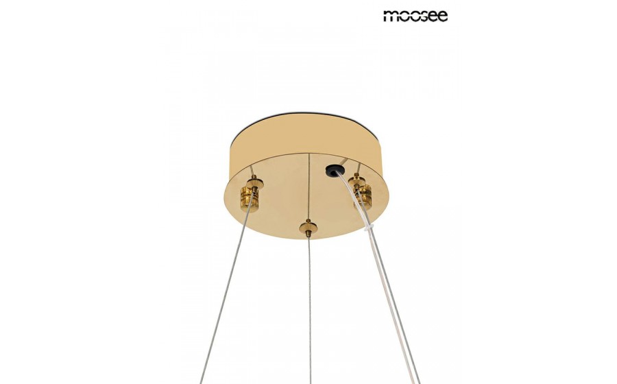 MOOSEE lampa wisząca SAVOY 80 złota