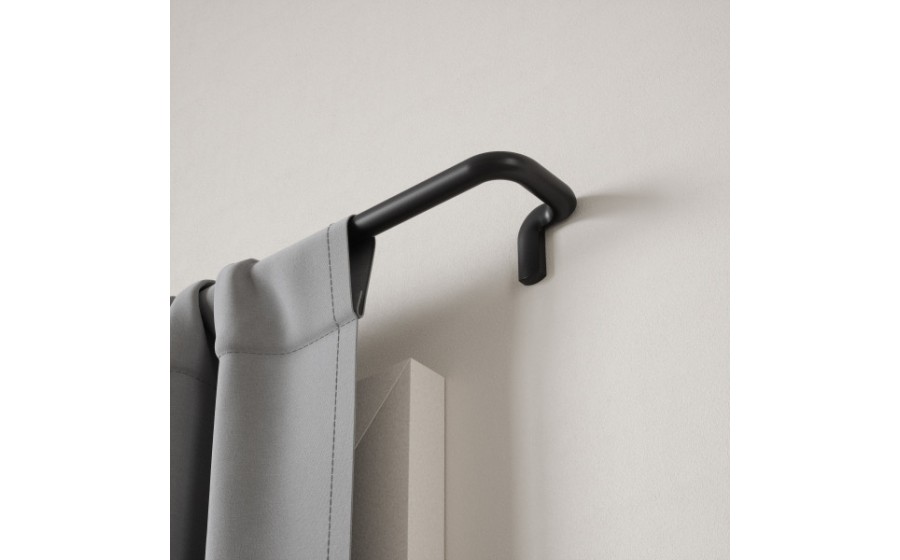 UMBRA karnisz TWILIGHT 168 - 365 cm  czarny mat
