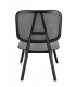 BIZZOTTO fotel YVES czarny