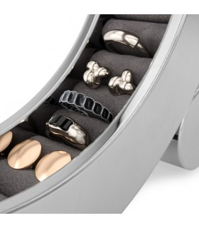 UMBRA organizer biżuterii, Ferris chrom, organizer na pierścionki, organizer na kolczyki, ekskluzywny organizer,