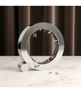 UMBRA organizer biżuterii, Ferris chrom, organizer na pierścionki, organizer na kolczyki, ekskluzywny organizer,