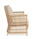 BIZZOTTO sofa 3-osobowa ogrodowa ADELMA  naturalna