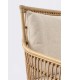 BIZZOTTO sofa 3-osobowa ogrodowa ADELMA  naturalna