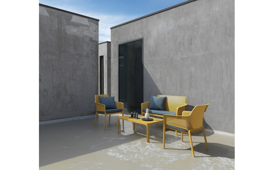 NARDI sofa ogrodowa NET żółta