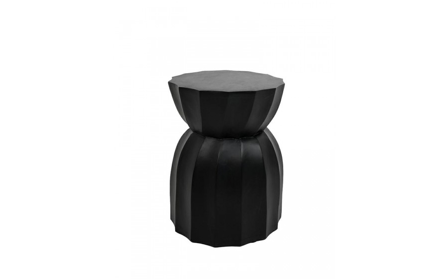 stolik kawowy, stolik ROLLING, drewno mango, stolik czarny, nowoczesny design, elegancja,