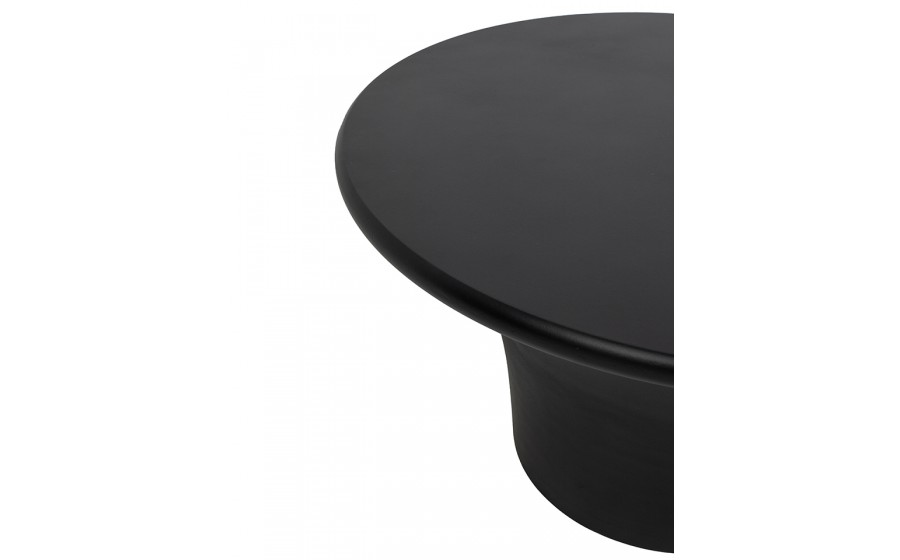 zestaw stolików kawowych, stoliki Podium, stoliki MDF, stoliki czarne, nowoczesny design, stoliki rzeźbiarskie,