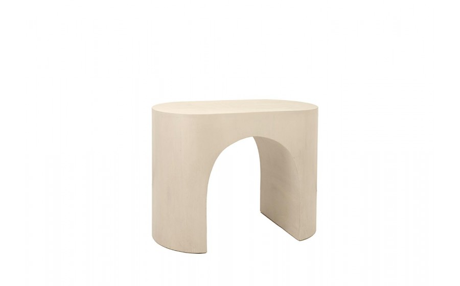 stolik ICARO, drewno mango, stolik beżowy, stolik pomocniczy, minimalizm, design naturalny,