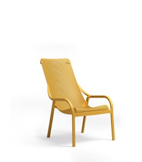NARDI fotel ogrodowy NET LOUNGE żółty