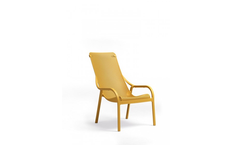 NARDI fotel ogrodowy NET LOUNGE żółty
