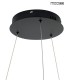 MOOSEE lampa wisząca GARDENS 50 czarna