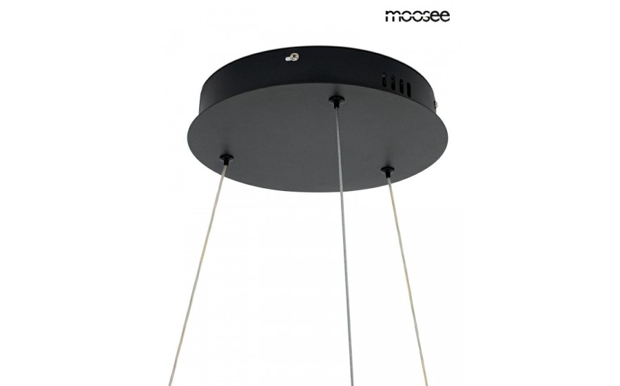 MOOSEE lampa wisząca GARDENS 50 czarna