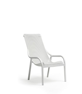 NARDI fotel ogrodowy NET LOUNGE biały