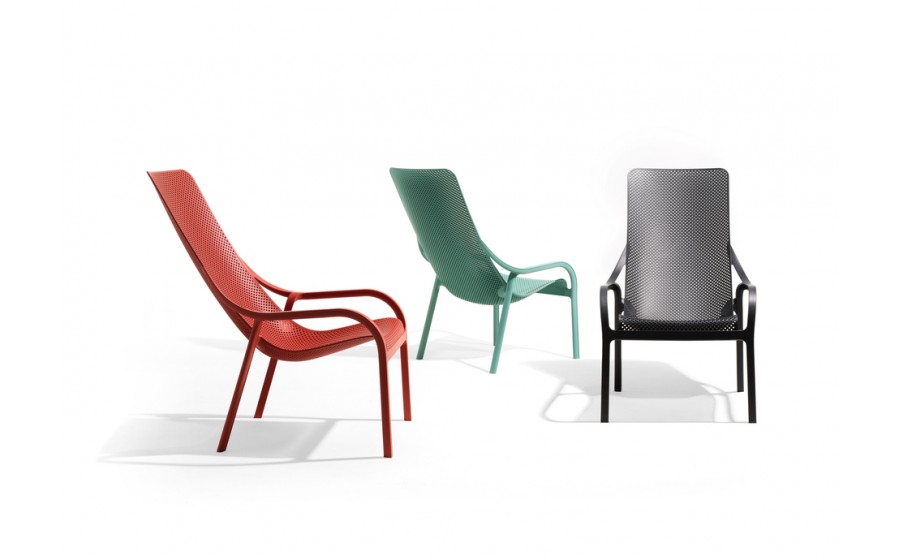 NARDI fotel ogrodowy NET LOUNGE szary