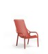 NARDI fotel ogrodowy NET LOUNGE czerwony