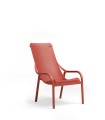 NARDI fotel ogrodowy NET LOUNGE czerwony