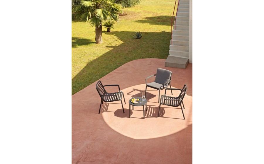 NARDI fotel ogrodowy DOGA RELAX czarny