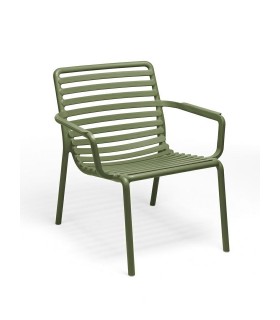 NARDI fotel ogrodowy DOGA RELAX ciemny  zielony