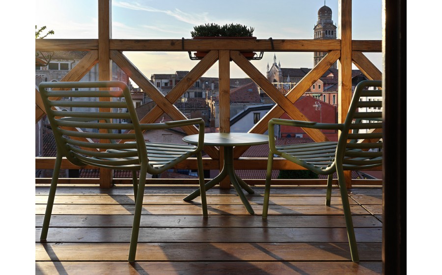 NARDI fotel ogrodowy DOGA RELAX miętowy