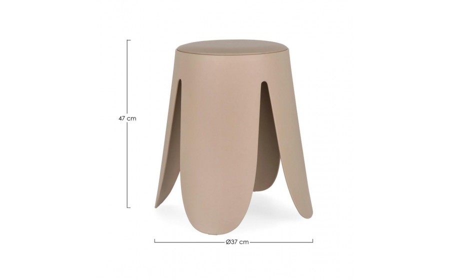 BIZZOTTO stołek IMOGEN beżowy