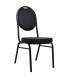 Krzesło bankietowe, konferencyjne HEBE czarne