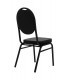 Krzesło bankietowe, konferencyjne HEBE czarne