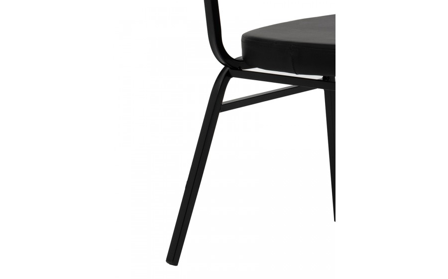 Krzesło bankietowe, konferencyjne HEBE czarne