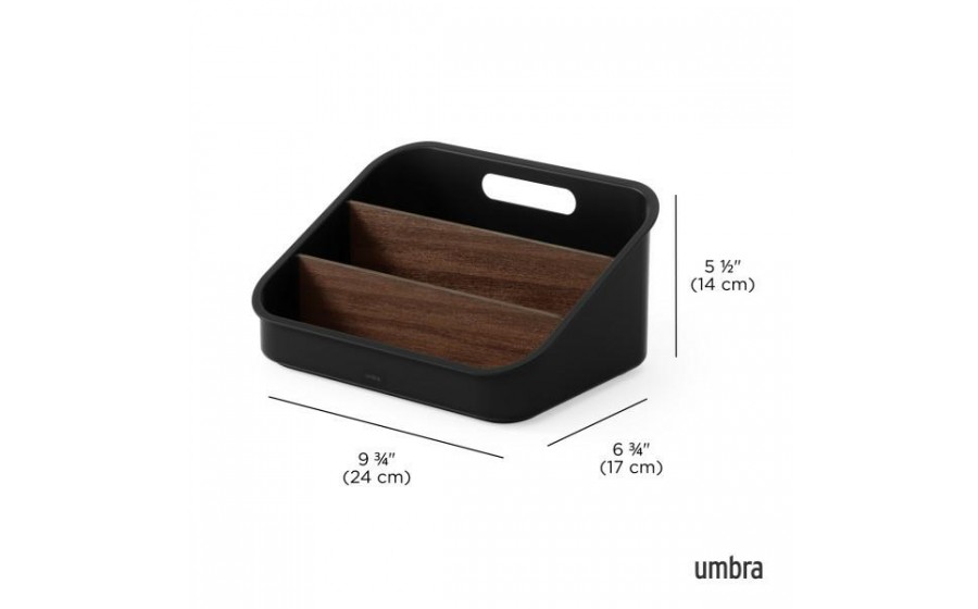 UMBRA organizer BELLWOOD czarny