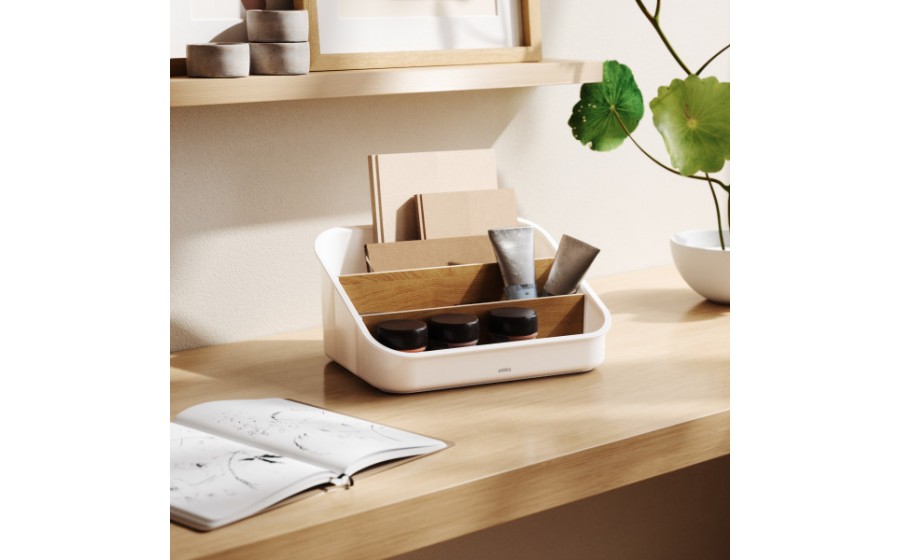 UMBRA organizer BELLWOOD biały