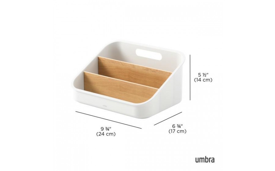 UMBRA organizer BELLWOOD biały