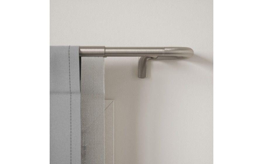 UMBRA karnisz TWILIGHT DOUBLE 168 - 365  cm srebrny