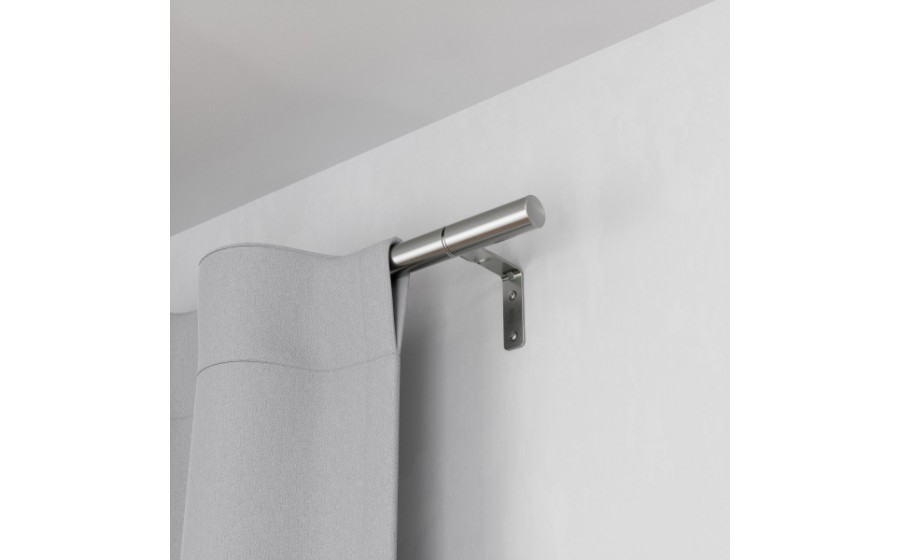UMBRA karnisz ZEN 142-305 cm srebrny