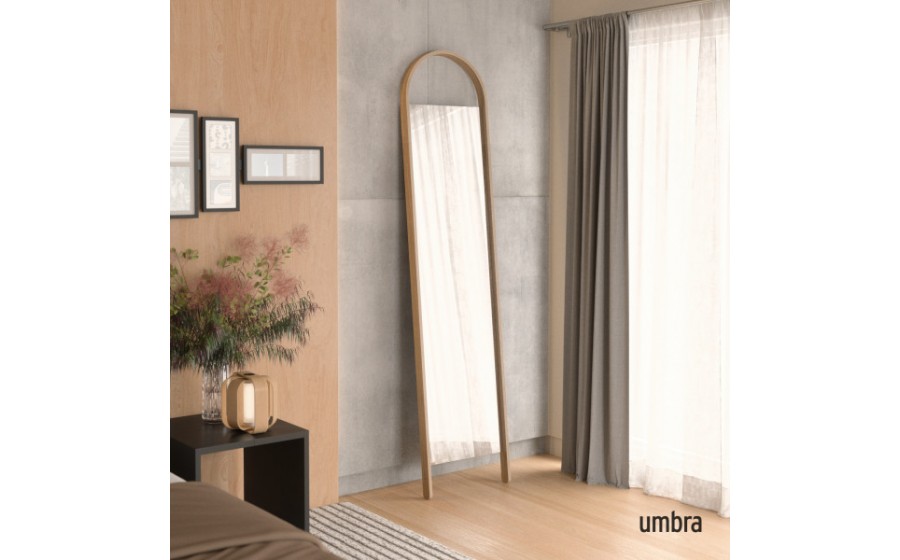 UMBRA lustro stojące BELLWOOD brązowe