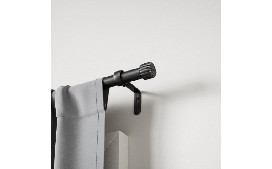 UMBRA karnisz CLEO 168-  305 cm czarny